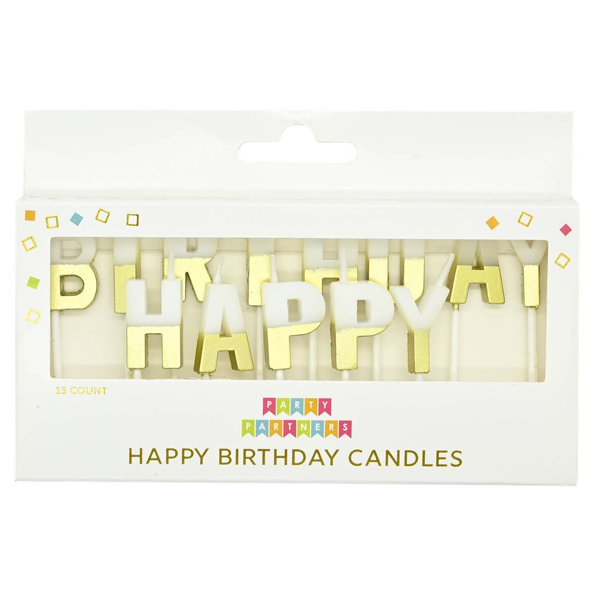 Candle Set - Happy Birthday
