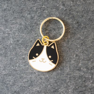 Tux Kitty Keychain
