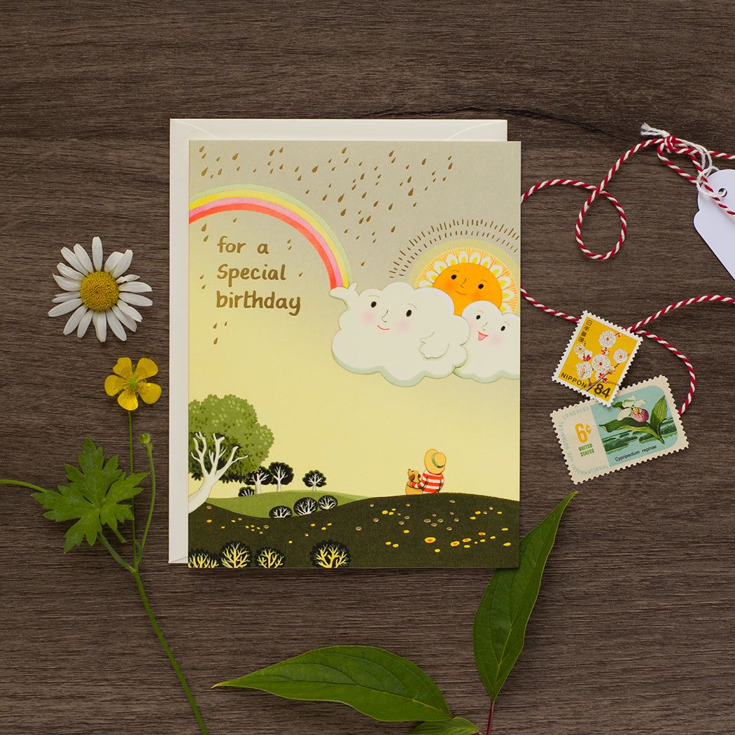 Joyful Sky Birthday Greeting Card