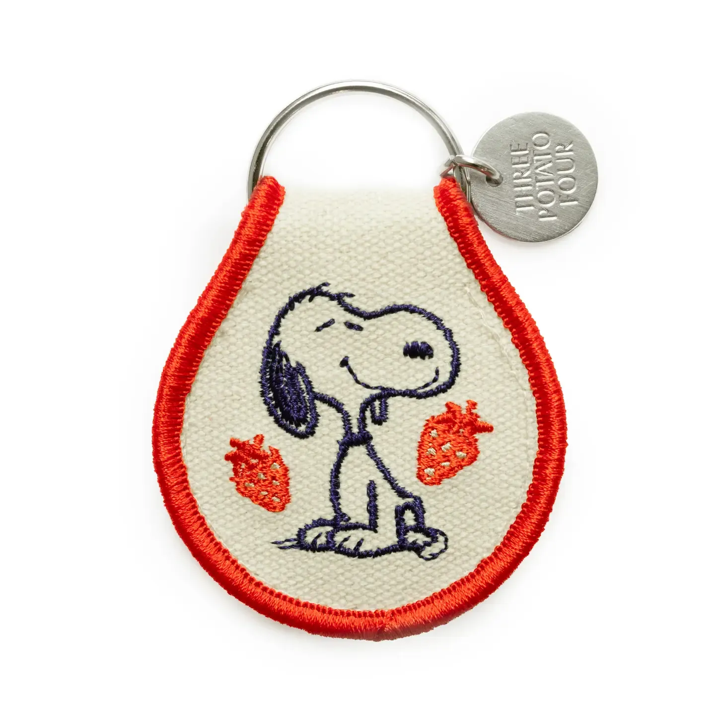 3P4 X Peanuts® - Snoopy Strawberry Patch Keychain