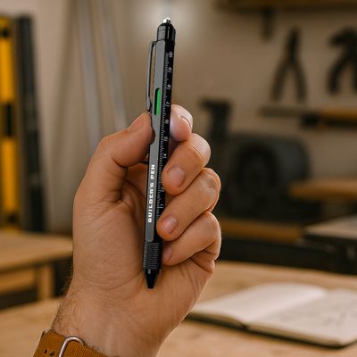 Builder’S Pen – 9-in-1 Multi-Tool Pen