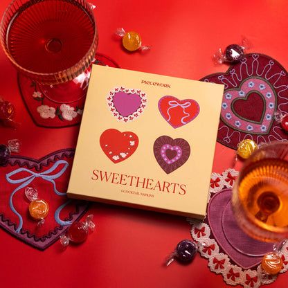 Sweetheart Cocktail Napkins