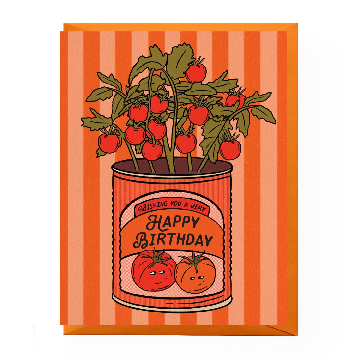 Tomato Birthday Card