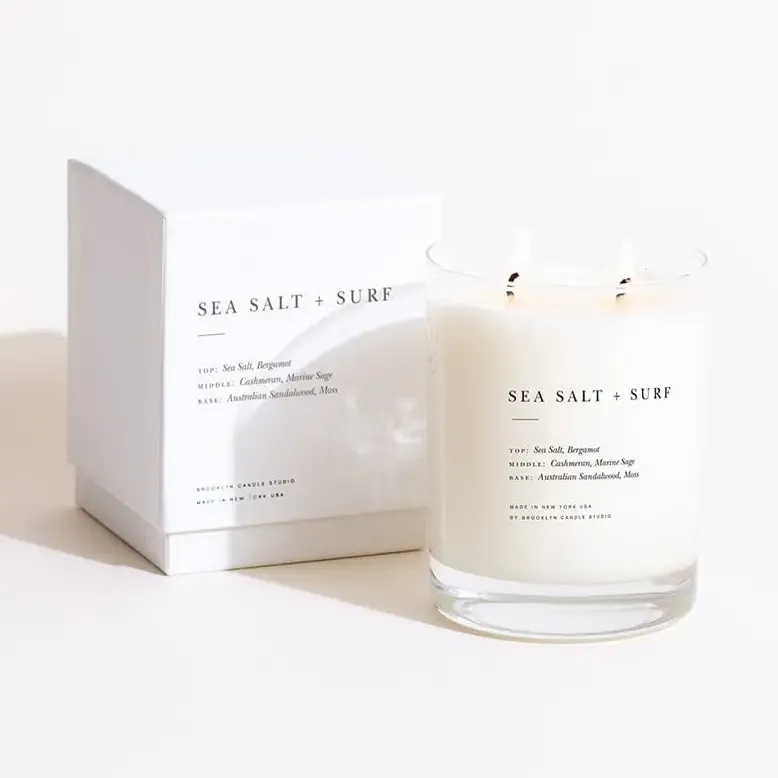Classic 2-Wick Candle Sea Salt + Surf