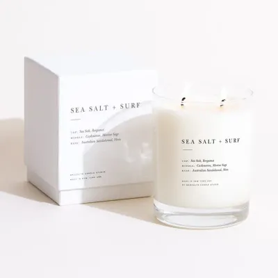 Classic 2-Wick Candle Sea Salt + Surf