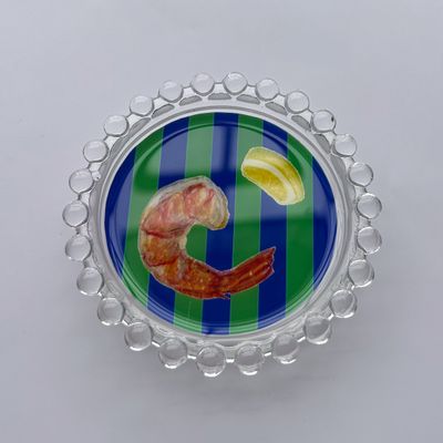 Striped Shrimp Trinket Dish