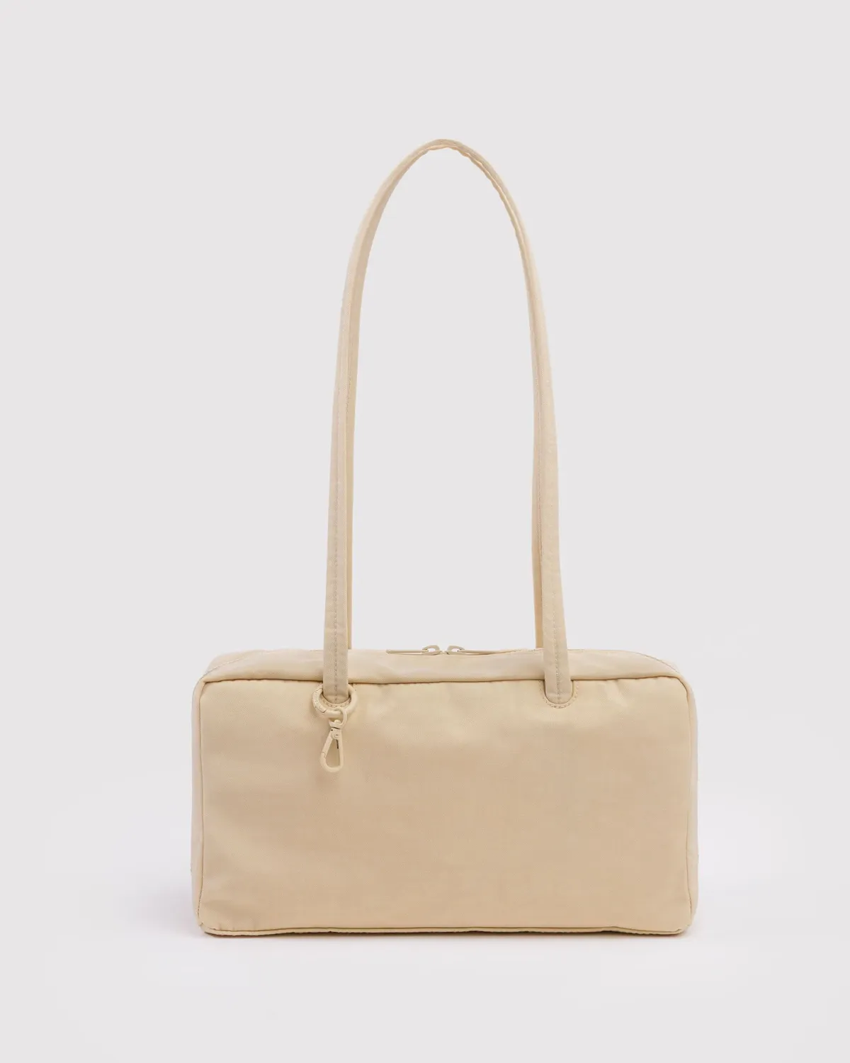 Baggu Nylon Bowler Bag Custard