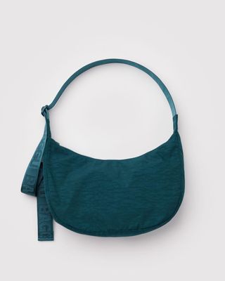 Baggu Medium Nylon Crescent Bag Deep Sea