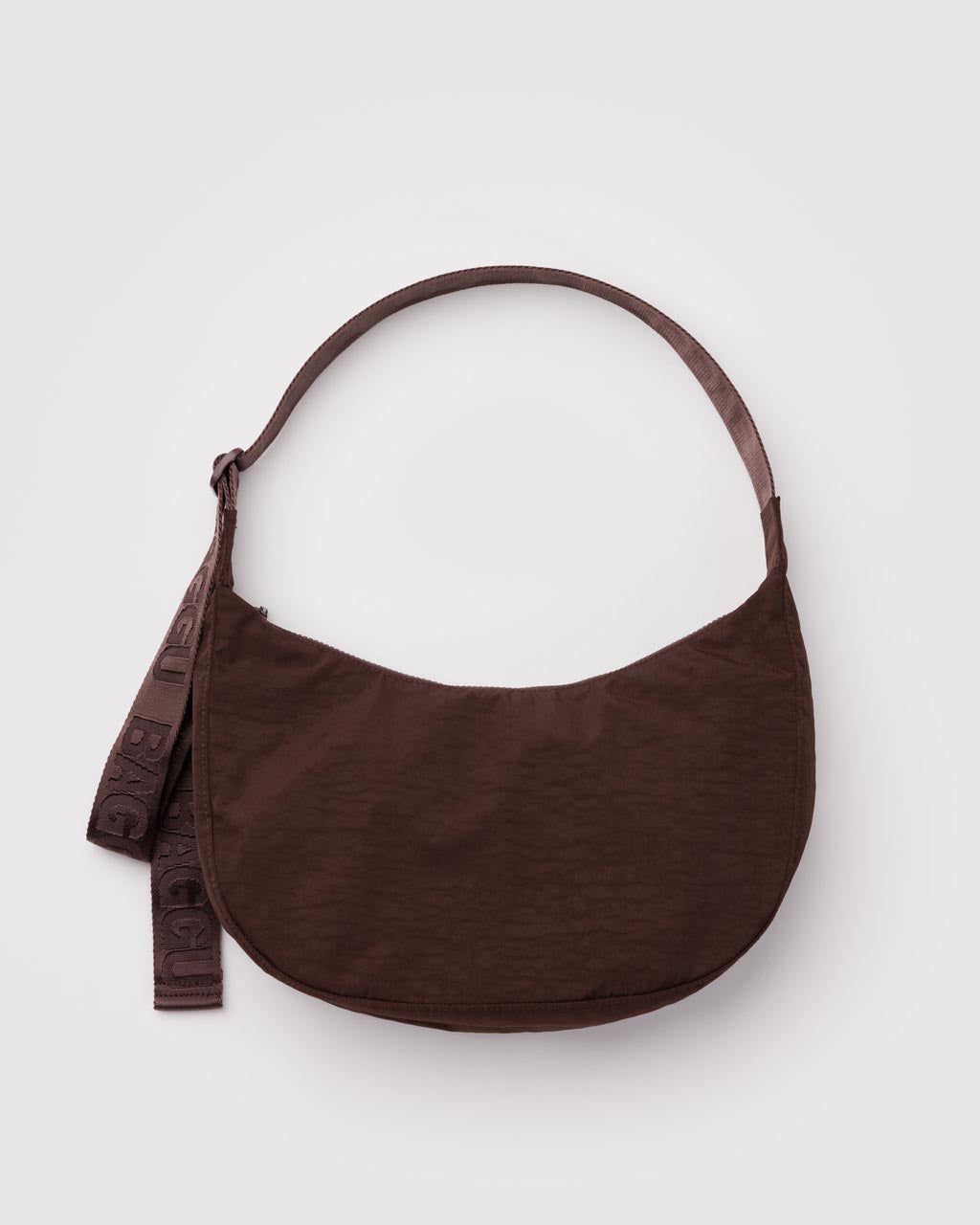 Baggu Medium Nylon Crescent Bag Coffee