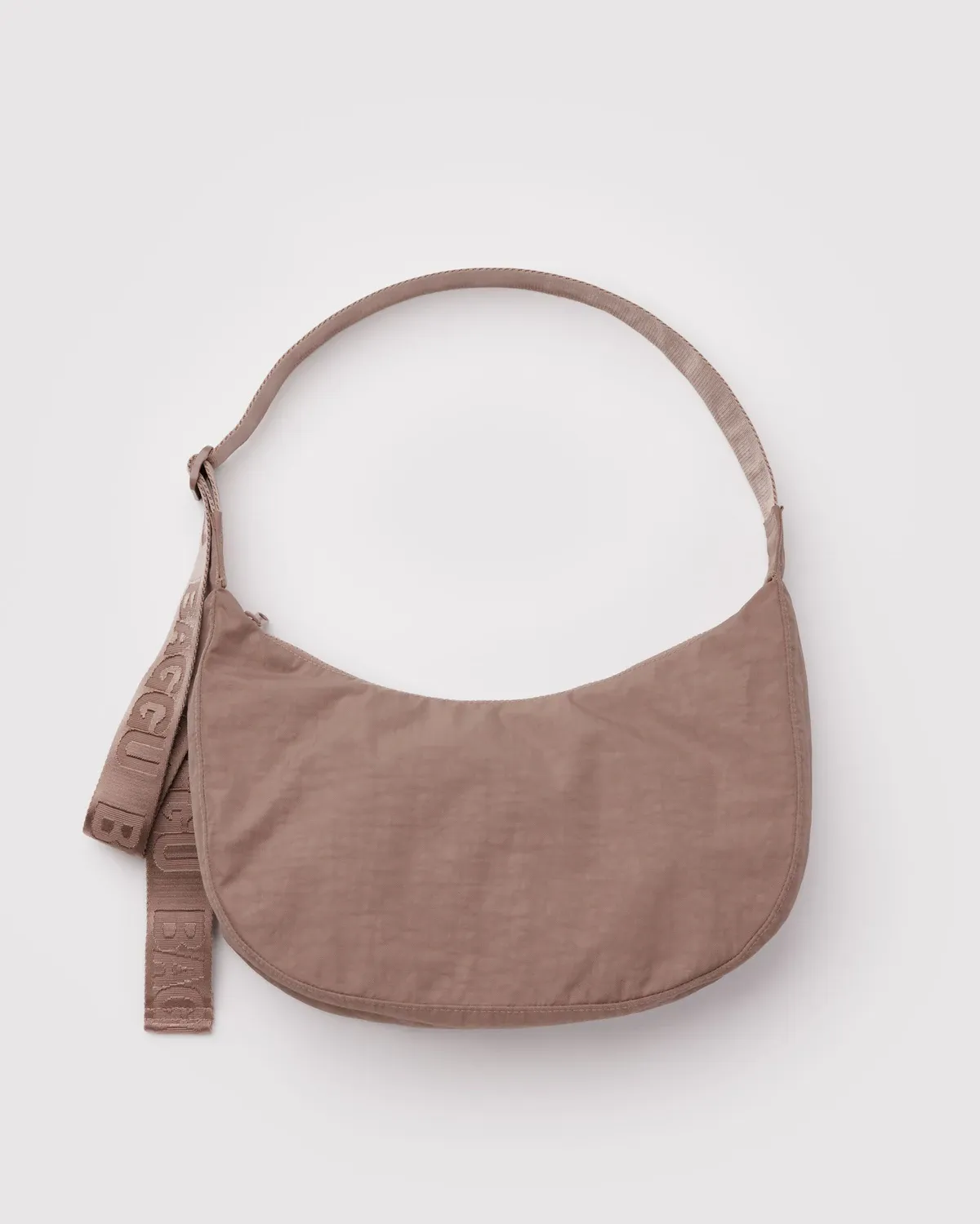 Baggu Medium Nylon Crescent Bag Toasted Almond