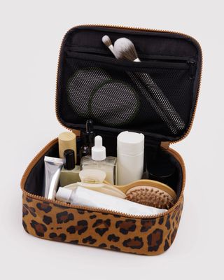 Baggu Small Cosmetic Case Leopard