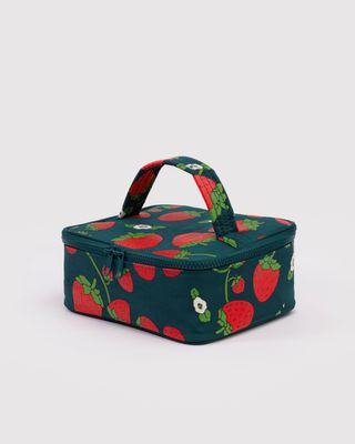 Baggu Small Cosmetic Case Strawberry Blossom