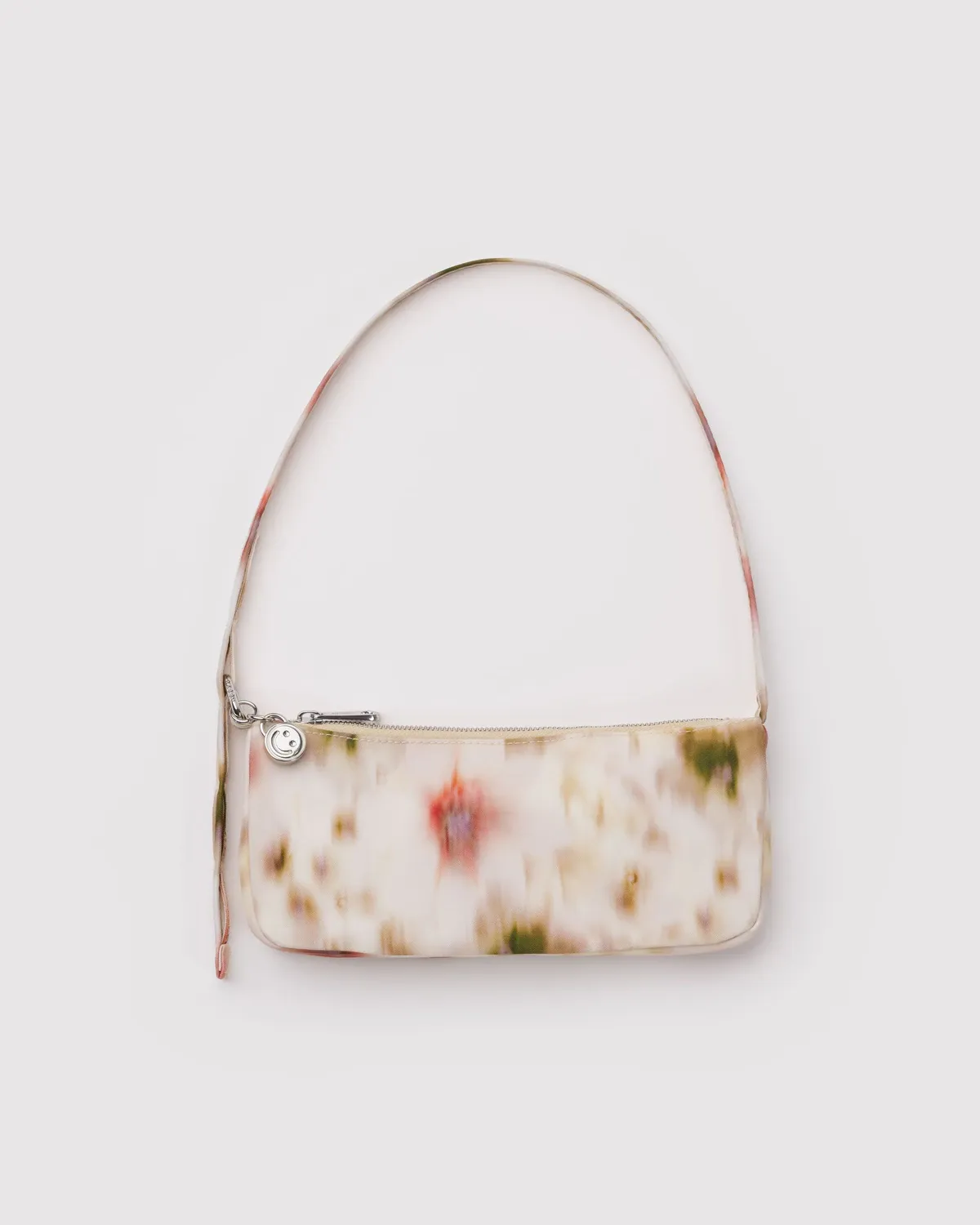Nylon Pochette Abstract Floral
