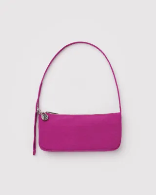 Nylon Pochette Deep Fuchsia