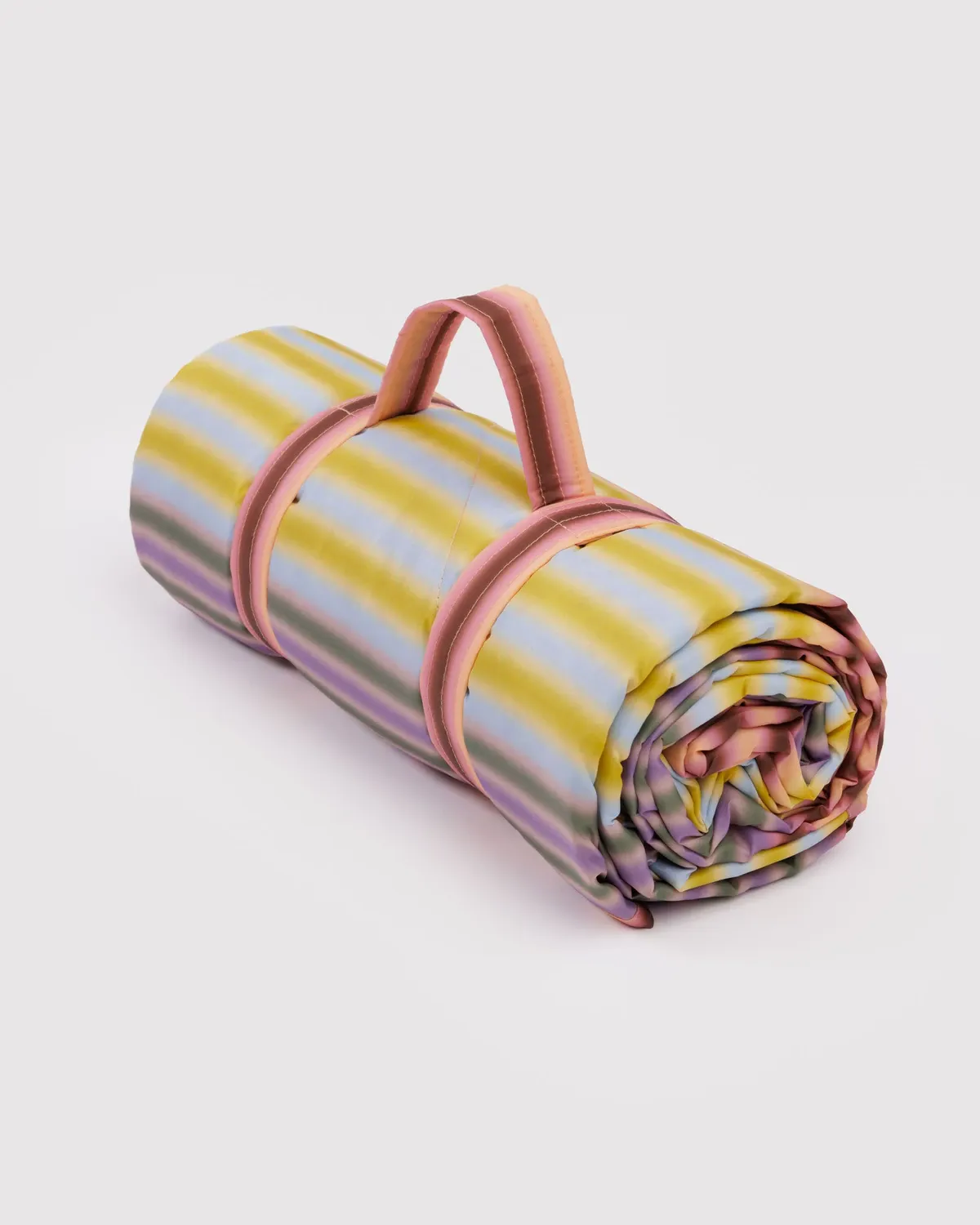 Baggu Puffy Picnic Blanket Gradient Stripe Multi