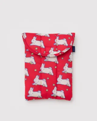 Baggu Puffy Tablet Sleeve 8" Bunnies