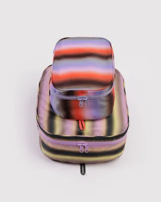Baggu Packing Cube Set Gradient Stripes