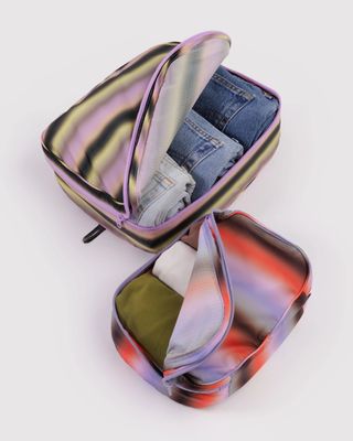Baggu Packing Cube Set Gradient Stripes