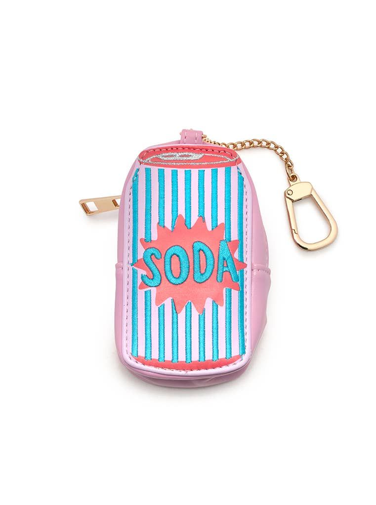2-in-1 Bag Charm &amp; Reusable Bag Soda Pop Can