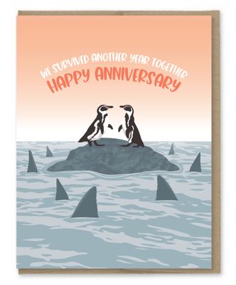 Survived Another Year Anniversary Card