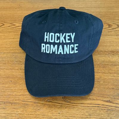Hockey Romance Baseball Cap