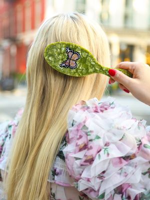 Pink Butterfly Amazing Hair Day Brush