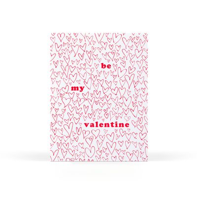 Be My Valentine Hearts