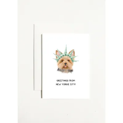 Greetings from New Yorkie City!