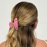 Sweetheart Clip in Lychee Berry Dot