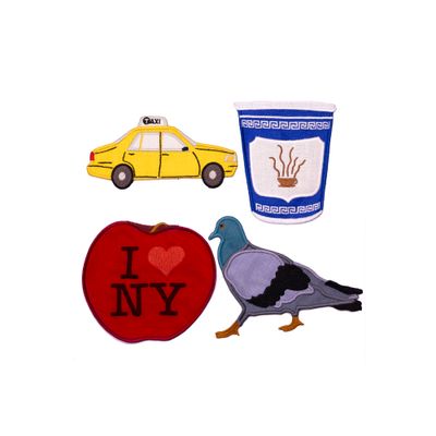 NY Cocktail Napkins Set of 4