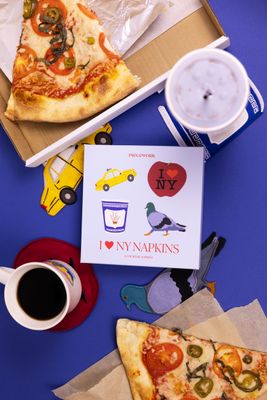 NY Cocktail Napkins Set of 4