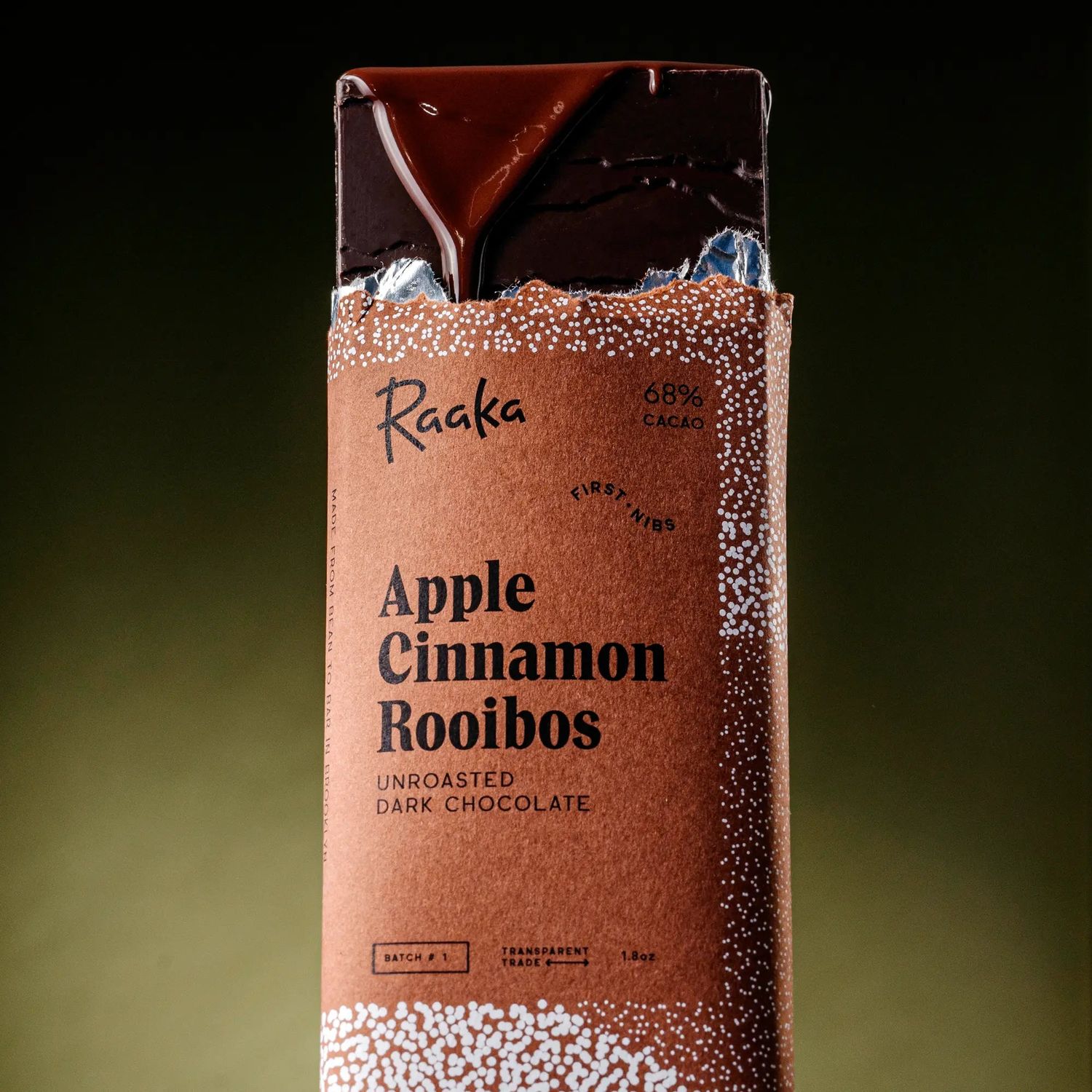 Apple Cinnamon Rooibos Chocolate Bar