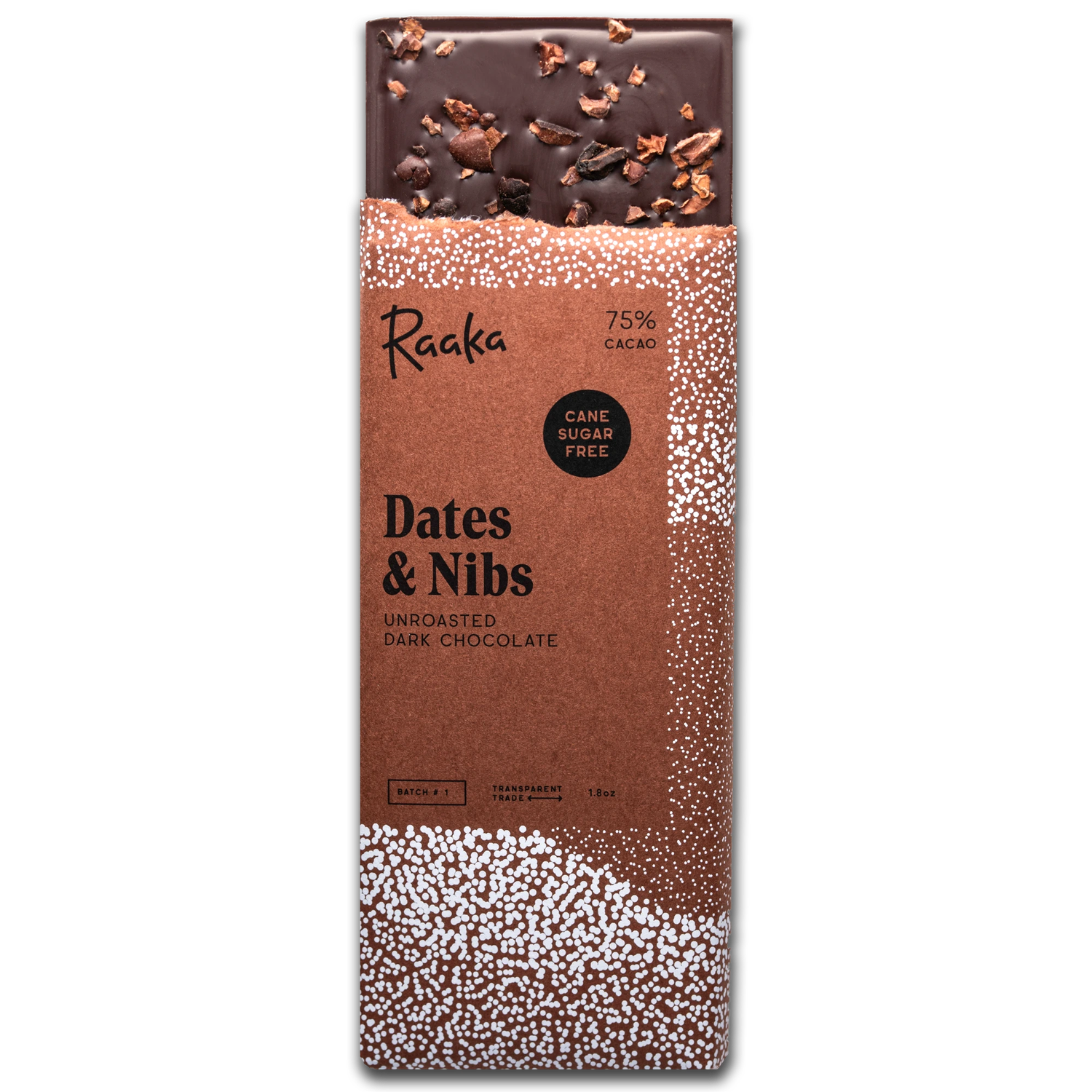 Date &amp; Nibs Chocolate Bar