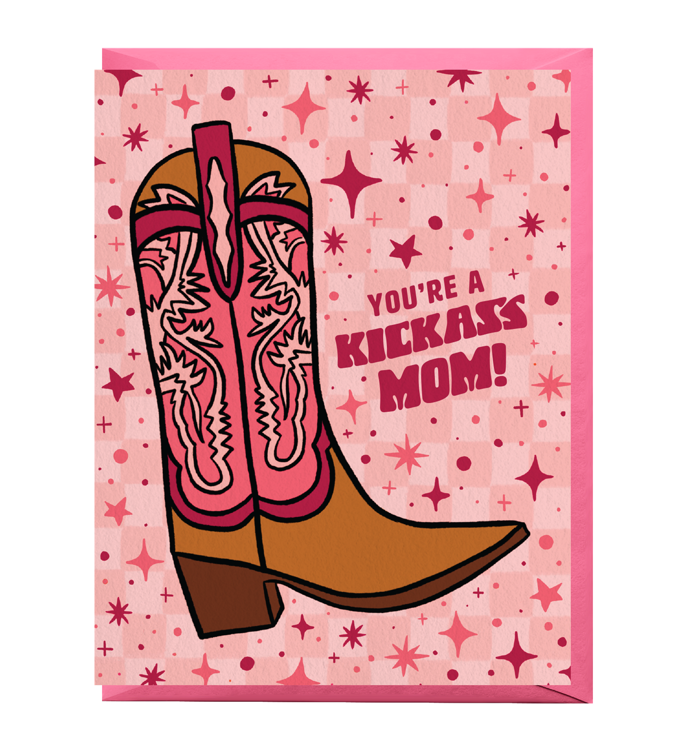 Kickass Mom Mother's Day Card