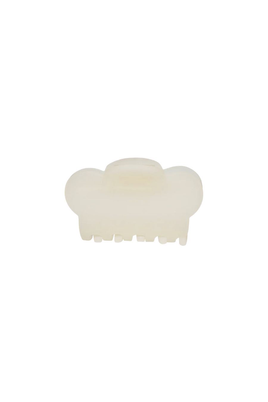 Mini Cloud Clip in Grey Smoke