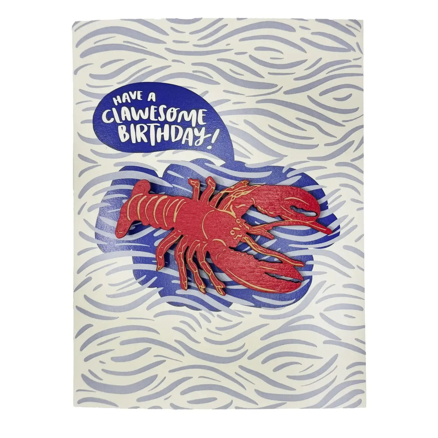 Have A Clawesome Birthday - Lobster Magnet w/ Card