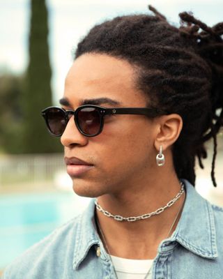 Sun #C Black Road Polarized