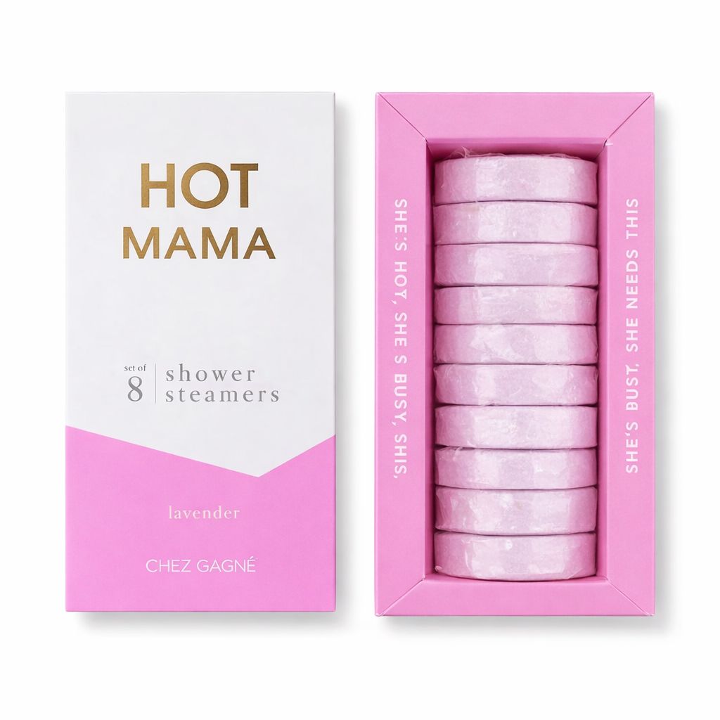 Hot Mama Shower Steamers - Lavender - Mother's Day Gift Set