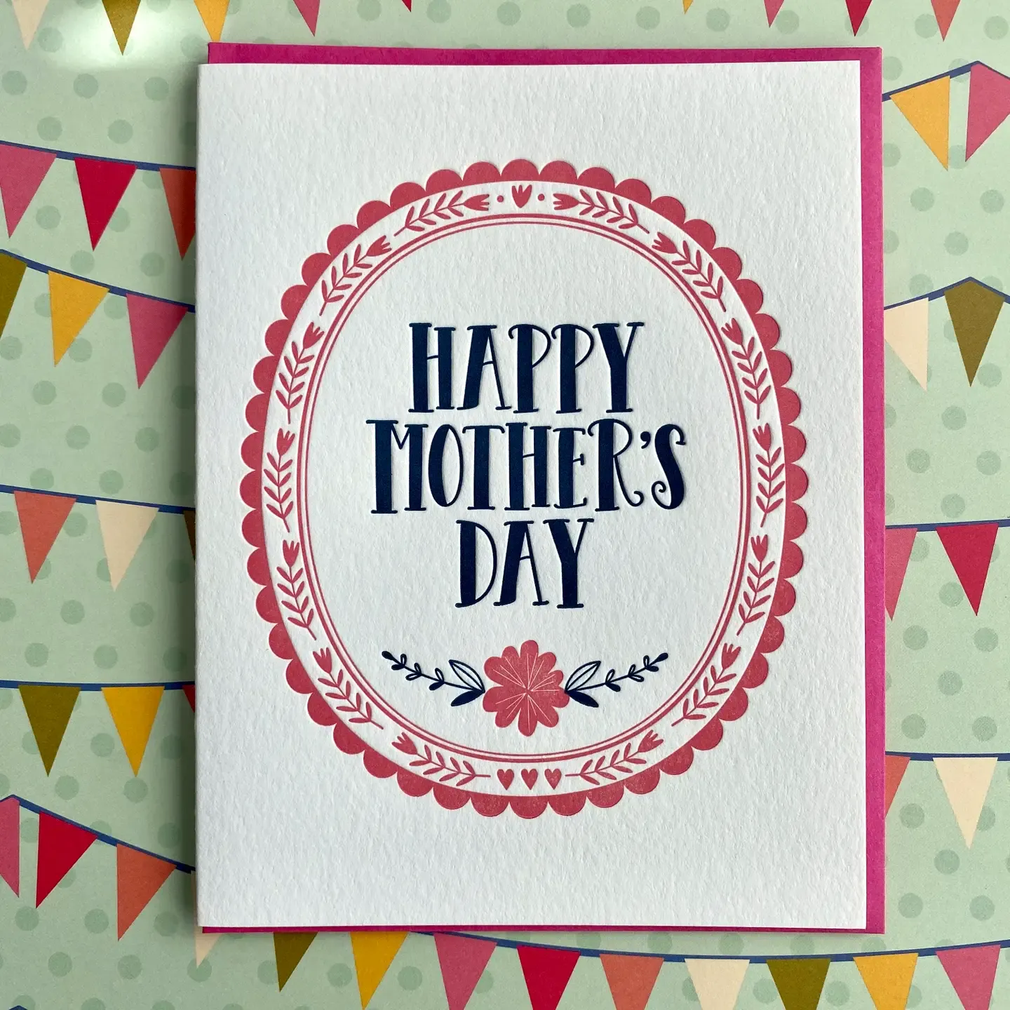 Happy Mother's Day Frame - Letterpress Card