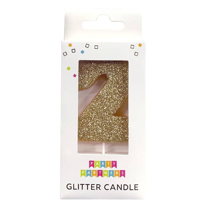 Glitter Gold Candle  2