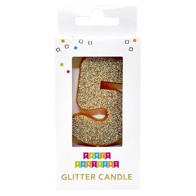 Glitter Gold Candle  5