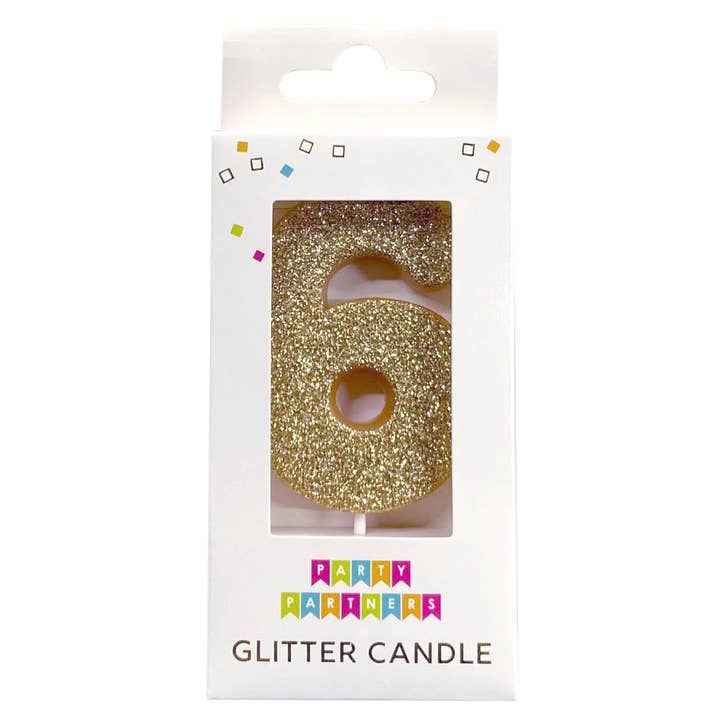 Glitter Gold Candle  6