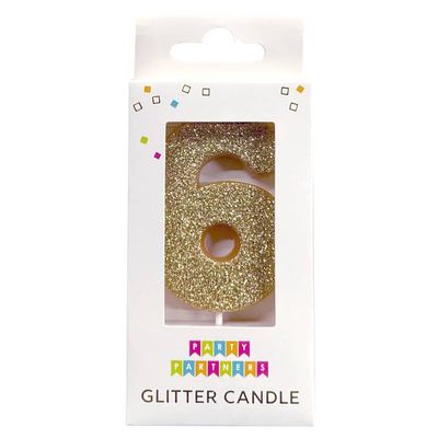 Glitter Gold Candle  6