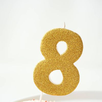 Glitter Gold Candle  8