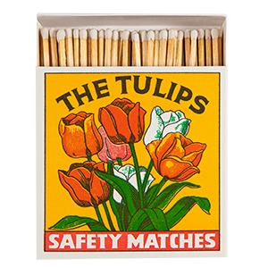 Tulips | Square - Safety Matches