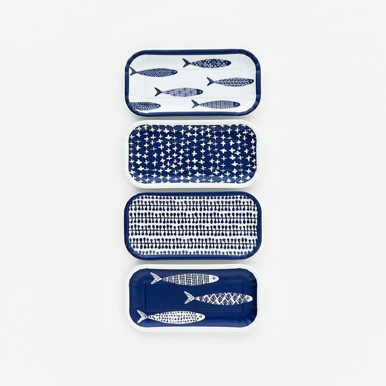 Fish  Melamine "Paper" Tray