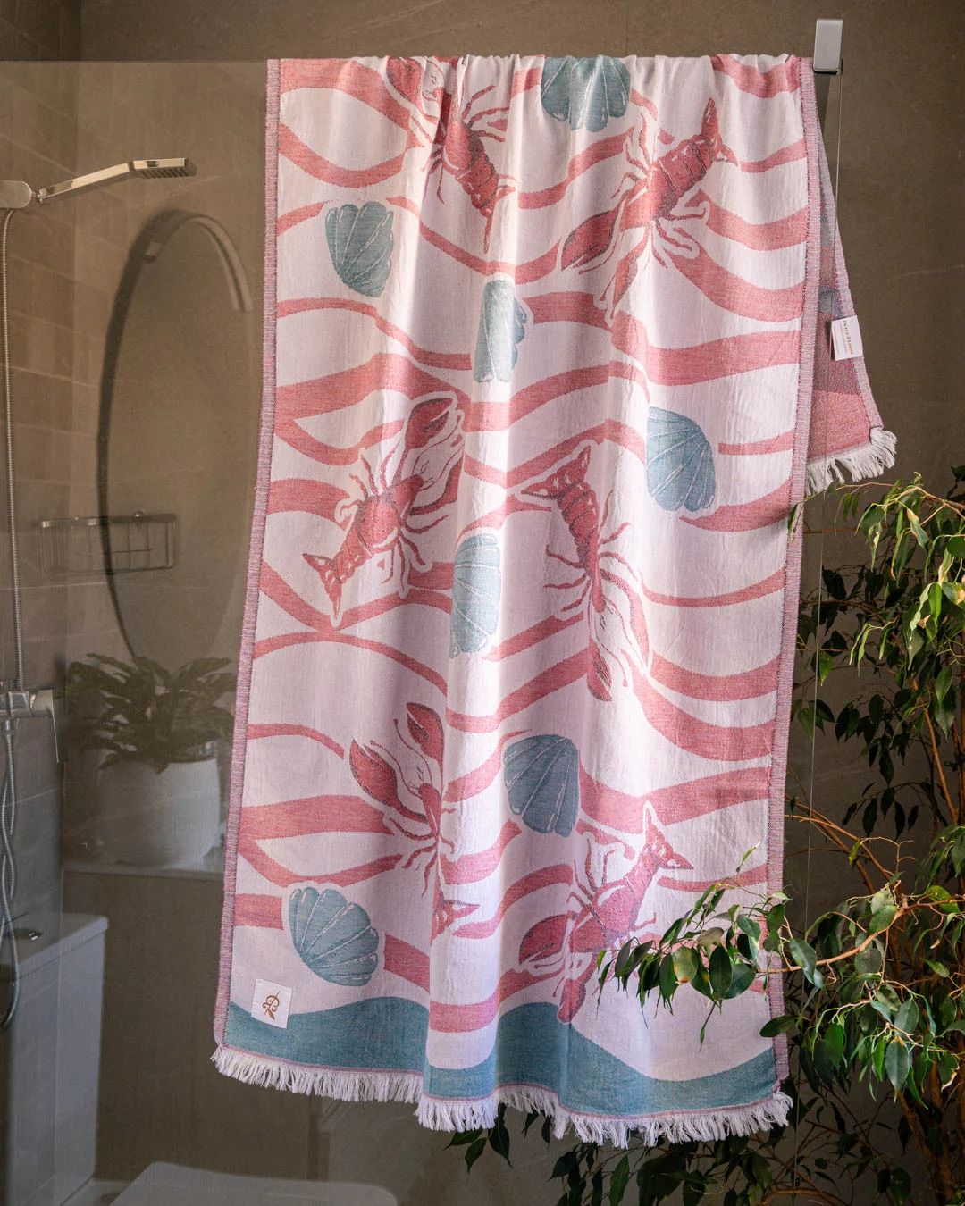 Lobster Beach Towel