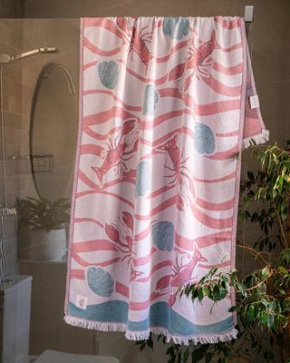 Lobster Beach Towel