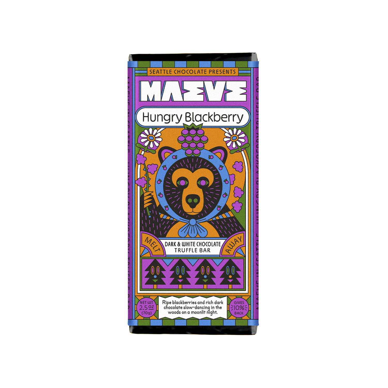 Hungry Blackberry Truffle Bar