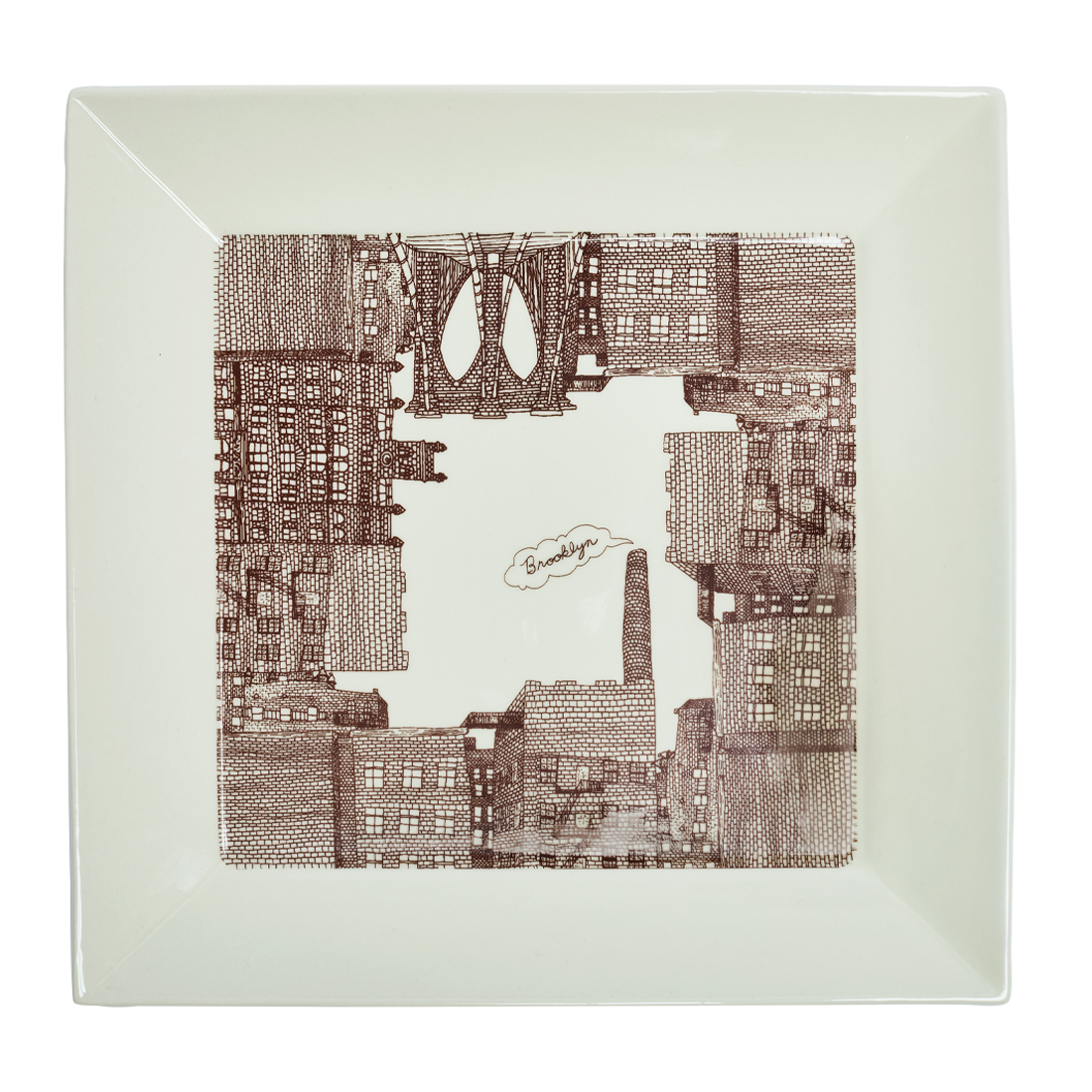 Brooklyn Square Tray 10"